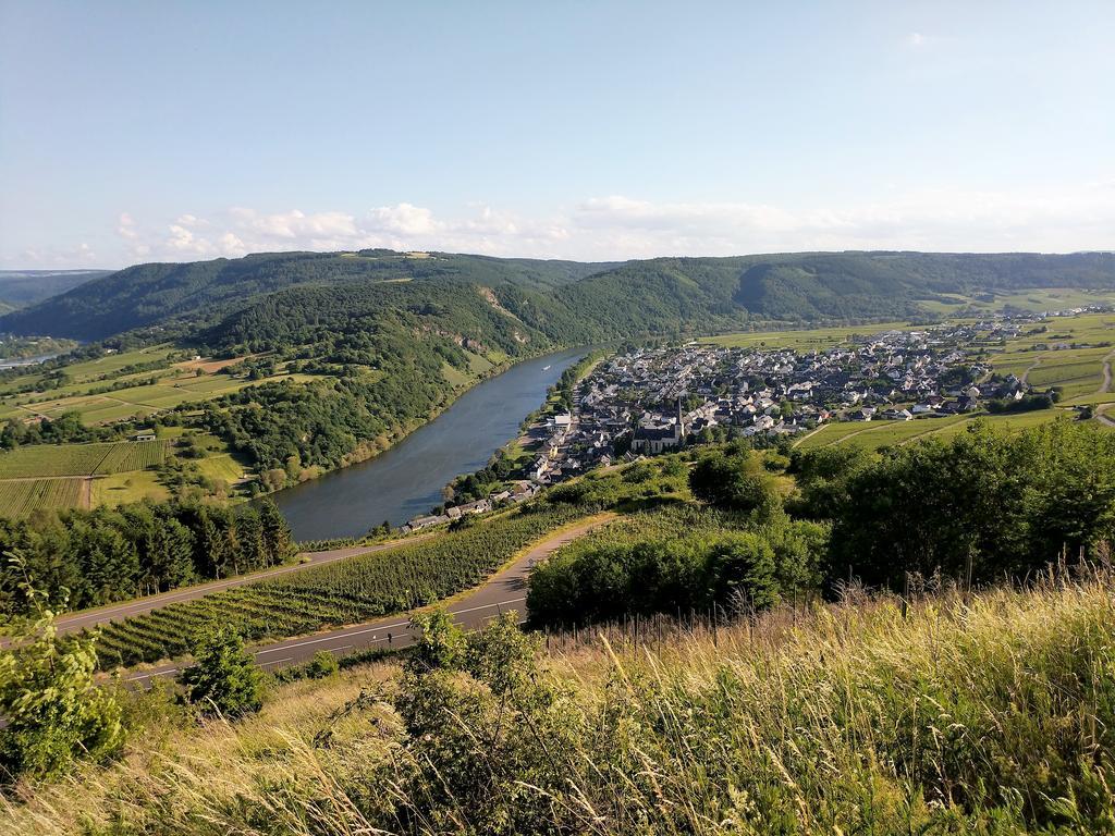 Ferienwohnung "Zum Klosterruinenblick" Kröv Exteriör bild